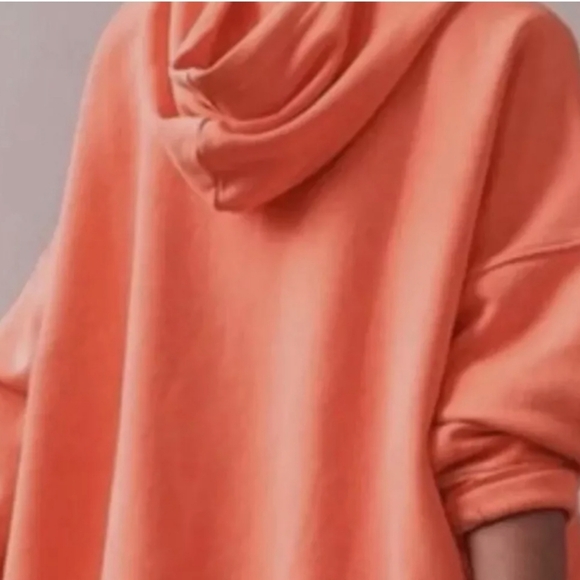 Free People Movement Sprint to the Finish Hoodie Sweatshirt Hot Watermelon XSnwt - Picture 6 of 10